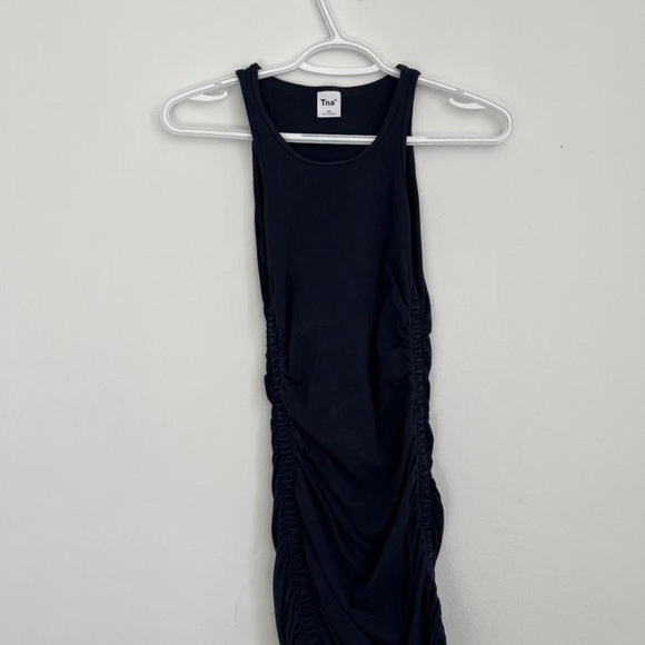 TNA Rouched Mini Dress Size XXS - Picture 1 of 4